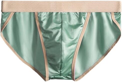 Men's Briefs Quick-drying Ice Silk Underwear Thin Breathable Sexy Brief 6-pack in Kuwait