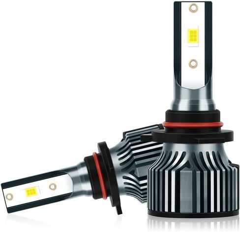 High Performance Front Headlight Bulbs Combo,Fit for Hyundai SONATA 2015-2019,9005 High Beam + 9006 Low Beam Headlamp Replacement Bulbs Kit,Pack of 4 in Kuwait