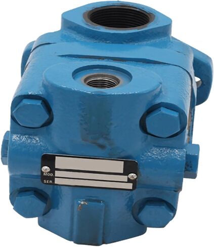 Mytee Products Heavy Duty V20F Power Steering Pump - 3 Line Pump & Flow Control Cover 2 Bolt Flange & 6 Flow Rate 1000 Rpms Steering Pump Replaces Vickers V20F1P8P38C6G11L in Saudi Arabia