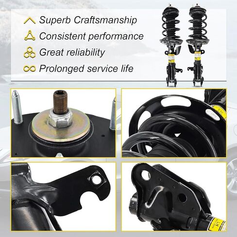 51606-STX-A58، 51606-STX-A59 زوج من دعامات ممتص الصدمات الأمامية مع مجموعة مغناطيسية متوافقة مع Acura Mdx Zdx 2010-2013،51606-STX-A58، 51605-STX-A58 in Kuwait