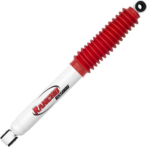 Set of Rancho RS5000X Series Front & Rear Shocks fits 2000 2002 Ram 2500 4WD with 2" Front Lift & 0" Rear Lift | Improves Performance | Includes Steering Stabilizer & TrendsAuto Decal in Saudi Arabia