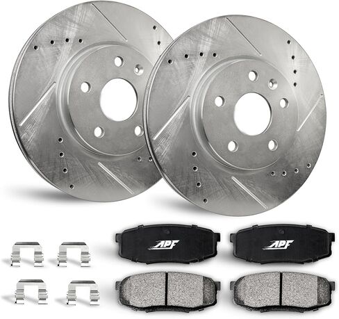For Pontiac G5 (07-10), Chevrolet Cobalt (07-10) Front Brake Kit Rotors+Pads in Saudi Arabia