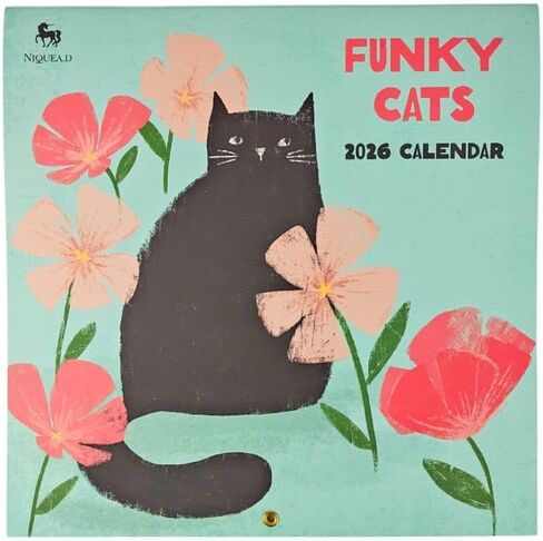 NIQUEA.D، تقويم حائط فانكي كاتس 2026 in Kuwait