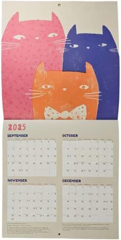 NIQUEA.D، تقويم حائط فانكي كاتس 2026 in Kuwait