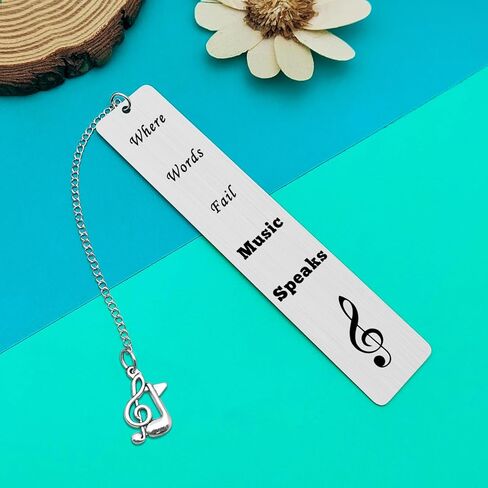 Music Lovers Gifts Musicians Gifts Bookmark Gift Music Gift for Daughter Son Encouragement Present for Guitar Piano Player Graduation Birthday Present in Saudi Arabia