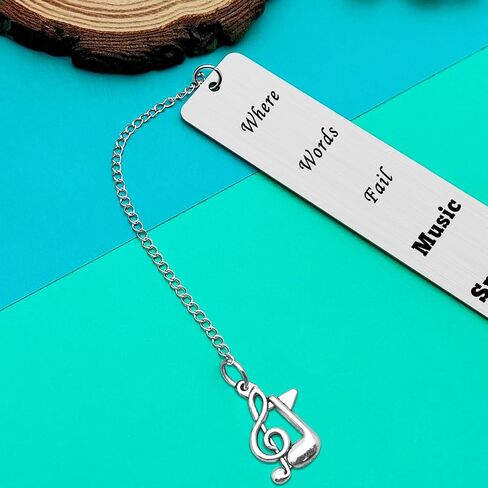 Music Lovers Gifts Musicians Gifts Bookmark Gift Music Gift for Daughter Son Encouragement Present for Guitar Piano Player Graduation Birthday Present in Saudi Arabia