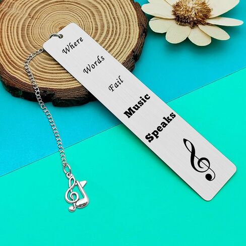 Music Lovers Gifts Musicians Gifts Bookmark Gift Music Gift for Daughter Son Encouragement Present for Guitar Piano Player Graduation Birthday Present in Saudi Arabia