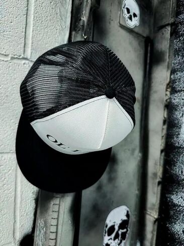 The Drive Clothing "OL' Lady Hat for Men & Women | Funny Offensive Fitted Baseball Cap | Structured Streetwear Hat | Bold Statement Urban Casual Headwear | Black & White in Kuwait