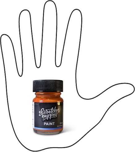 ScratchesHappen Exact-Match Touch Up Paint Kit - Kodiak Brown Metallic (J1/M7261A) for Ford - Essential (Paint + Clear Coat) in Kuwait