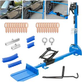 Car Sheet Metal Dent Repair Tool, 3-in-1 PDR Dent Puller Set with Pull Rod & Accessories for Wheel Arches Door Dents & Panel Restoration in Kuwait