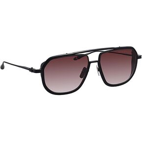 Dita INTRACRAFT DT DTS165 A-02 Matte Black/Black Iron Metal Navigator Sunglasses Red Gradient Lens, 59-15-130 in Kuwait