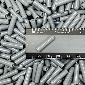 50 Piece 1/8" ID High Temp Silicone Rubber End Caps - Powder Coating, Painting, Plating, Blasting Protection in Kuwait