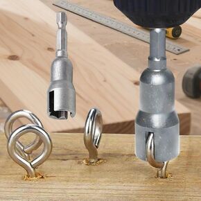 Hex Shank Socket Driver Adapter, Drill Bit Extension for Power and Hand Tools, Quick-Change Impact Socket Adapter for Drills and Screwdrivers in Kuwait