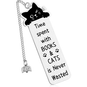 Black Cat Bookmark Cat Bookmarks for Women Cats Book Mark for Book Lovers Cute Kitten Books Marks for Reading Women Kids Men Black Cats Lovers Gifts Bookish Gifts Reading Marker Accessories in Saudi Arabia