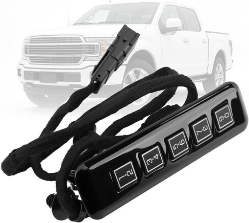 Keyless Entry Keypad Driver Side Compatible with 2015-2020 Ford F-150 2017-2020 F-250 F-350 F-450 F-550 Super Duty, Keyless Lock Pad Replace OE# FL3Z-14A626-AD 601-046 Keypad Actuator Assembly in Kuwait