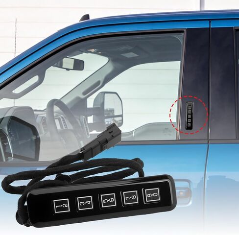 Keyless Entry Keypad Driver Side Compatible with 2015-2020 Ford F-150 2017-2020 F-250 F-350 F-450 F-550 Super Duty, Keyless Lock Pad Replace OE# FL3Z-14A626-AD 601-046 Keypad Actuator Assembly in Kuwait