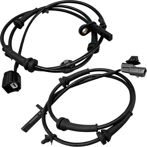 2 Pcs Rear ABS Wheel Speed Sensors (Left & Right) Compatible with Nissan Pathfinder (2013-2021) / Infiniti QX60 (2014-2020), JX35 (2013) - Replaces OE 47901-3JA0A & 47900-3JA0A in Saudi Arabia