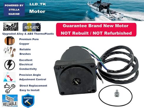 Tilt Trim Motor Compatible with Suzuki Outboard DF 60 70 DT 65 75 85 115 140 HP 3810-99E01, 3810-99E01-OEP, 38100-95E01-OED in Kuwait