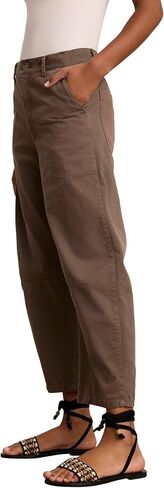 VELVET BY GRAHAM & SPENCER Women's Alexis Twill Pants, Chocolate, 4 in Saudi Arabia