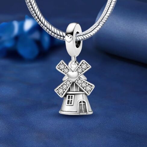 1Pc Fashionable windmill Beads Charms Fit DIY Jewelry Matching And Daily Outfit Decoration Gift For Women in Saudi Arabia