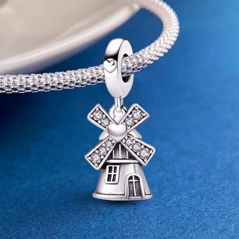 1Pc Fashionable windmill Beads Charms Fit DIY Jewelry Matching And Daily Outfit Decoration Gift For Women in Saudi Arabia