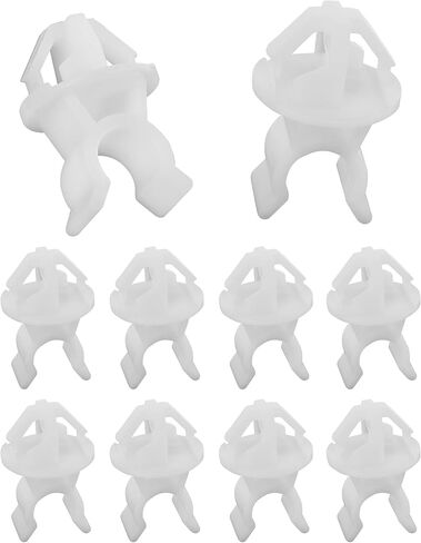 10PCS Car Hood Support Prop Rod Clips,Hood Support Prop Rod Holder Clip, Car Accessories,Automotive Clips,Universal Compatible with Most Cars,OEM Replacement Part Number 91503-SS0-003 in Kuwait