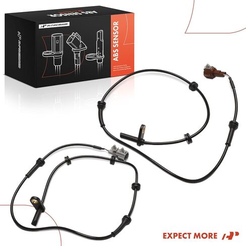 A-Premium Set of 2 Rear ABS Wheel Speed Sensor Compatible with Nissan Models - Frontier 2005-2006 2009-2010 4.0L, 2007-2008 2011-2015 2017-2020, 2021-2023 2025 3.8L in Saudi Arabia