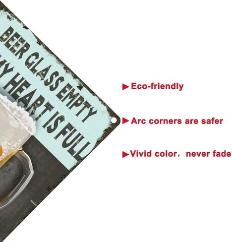 لافتة معدنية مقاس 12 × 8 - آسف، لقد بيعنا بالكامل - فن ديكور حائط عتيق in Kuwait