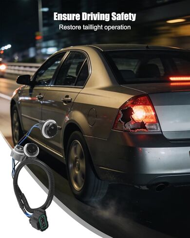 Tail Light Harness Fit for Chevrolet Tahoe Suburban GMC Yukon 2000-2006, Replace 15306135, Tail Light Socket Wiring Rear Left LH in Kuwait