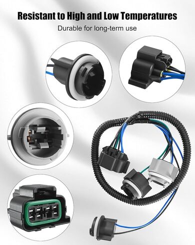 Tail Light Harness Fit for Chevrolet Tahoe Suburban GMC Yukon 2000-2006, Replace 15306135, Tail Light Socket Wiring Rear Left LH in Kuwait