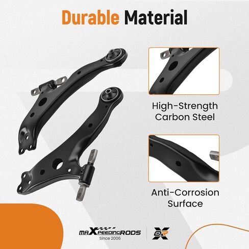 maXpeedingrods K620333 K620334 Front Lower Control Arm with Ball Joint for Toyota Camry 2002-2017 Toyota Highlander 2001-2007 Avalon 2005-2018 Solara 2004-2008, for Lexus ES300 ES330 ES350 RX330 RX350 in Saudi Arabia