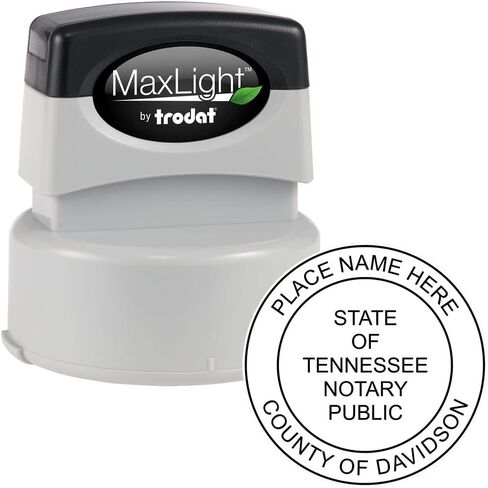 Premium Pre-Inked Notary Public Stamp for Tennessee Notaries, 1-5/8 Size, TN Notary Stamp, State Board Compliant, Ideal for Notary in Tennessee - Long-Lasting Notary Stamp Tennessee in Saudi Arabia