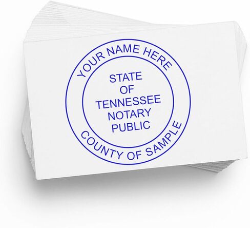 Premium Pre-Inked Notary Public Stamp for Tennessee Notaries, 1-5/8 Size, TN Notary Stamp, State Board Compliant, Ideal for Notary in Tennessee - Long-Lasting Notary Stamp Tennessee in Saudi Arabia