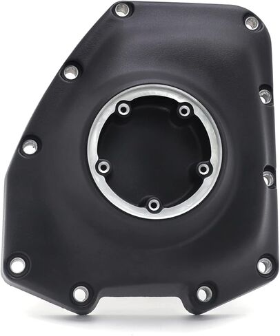 HTTMT- Black Cam Cover Engine Compatible with Twin Cam '01-'17 Dyna Softail, '01-'16 Touring Trike [P/N: MT313-073B-MBK] in Saudi Arabia