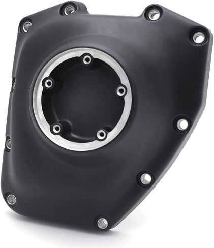 HTTMT- Black Cam Cover Engine Compatible with Twin Cam '01-'17 Dyna Softail, '01-'16 Touring Trike [P/N: MT313-073B-MBK] in Saudi Arabia
