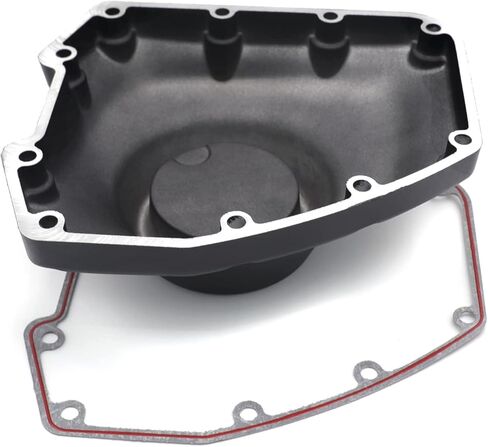 HTTMT- Black Cam Cover Engine Compatible with Twin Cam '01-'17 Dyna Softail, '01-'16 Touring Trike [P/N: MT313-073B-MBK] in Saudi Arabia