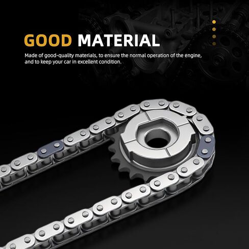 Engine Timing Chain Kit W/Sprocket Tensioner Guide, for Chevrolet Express 2500 3500 18-21,for Silverado 1500 14-21,for GMC Sierra 1500 14-21, for Savana 2500 3500 20-21,V6 4.3L OHV in Saudi Arabia