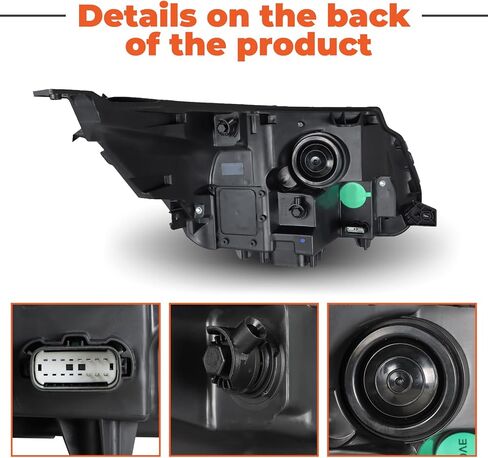 استبدال مجموعة مصابيح أمامية للمختبر لـ Explorer Limited/XLT/بلاتينيوم ث/DRL 2016-2019 كشافات جانبية للسائق LH FB5Z13008N in Kuwait