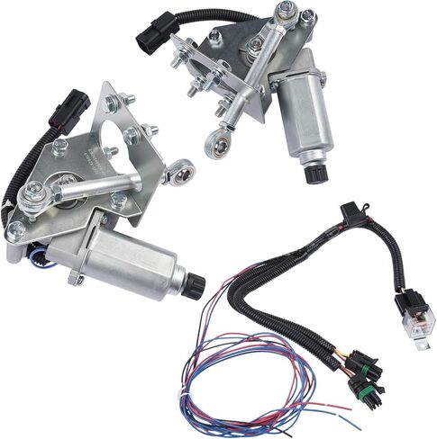 914015 Front Left & Right Electric Headlamp Motor Headlight Conversion Kit Replacement for Chevrolet Corvette C3 1968-1982# 914015 411062A in Kuwait