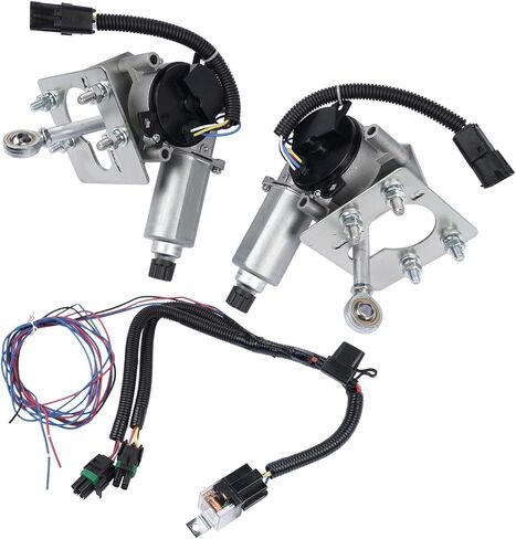 914015 Front Left & Right Electric Headlamp Motor Headlight Conversion Kit Replacement for Chevrolet Corvette C3 1968-1982# 914015 411062A in Kuwait