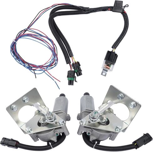 914015 Front Left & Right Electric Headlamp Motor Headlight Conversion Kit Replacement for Chevrolet Corvette C3 1968-1982# 914015 411062A in Kuwait
