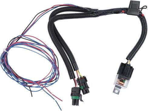 914015 Front Left & Right Electric Headlamp Motor Headlight Conversion Kit Replacement for Chevrolet Corvette C3 1968-1982# 914015 411062A in Kuwait