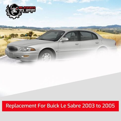 exactafit 8212SL Driver Side Mirror Glass Replacement Repair With Turn Signal Arrow Compatible With 2003 2004 2005 Buick LeSabre in Saudi Arabia