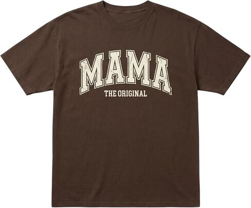 Mama The Original Shirt, Oversized Vintage Mother's Day T-Shirt, Mom Tee Garment Dyed Cotton Blend, Unisex Midweight Retro in Saudi Arabia
