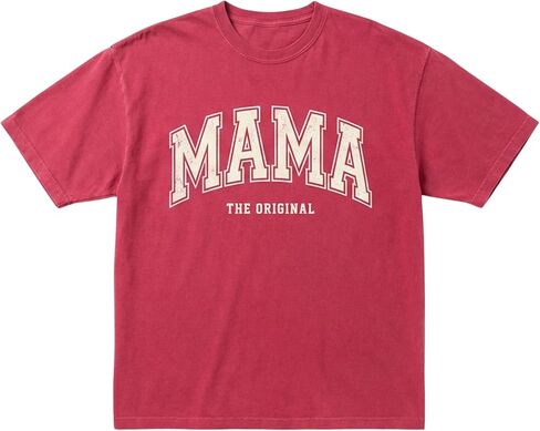 Mama The Original Shirt, Oversized Vintage Mother's Day T-Shirt, Mom Tee Garment Dyed Cotton Blend, Unisex Midweight Retro in Saudi Arabia