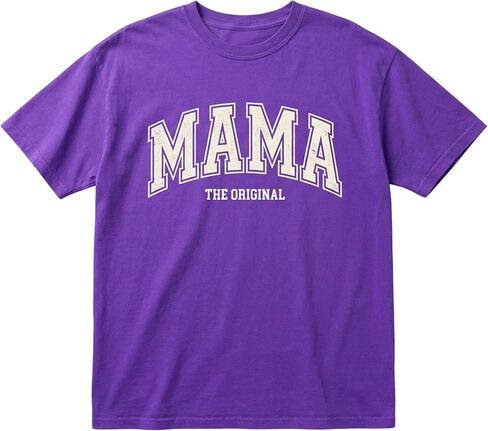 Mama The Original Shirt, Oversized Vintage Mother's Day T-Shirt, Mom Tee Garment Dyed Cotton Blend, Unisex Midweight Retro in Saudi Arabia
