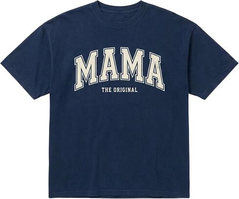 Mama The Original Shirt, Oversized Vintage Mother's Day T-Shirt, Mom Tee Garment Dyed Cotton Blend, Unisex Midweight Retro in Saudi Arabia