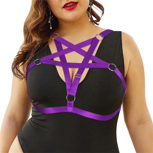 Women Punk Belt Elastic Garter Belt BDSM Lingerie Gothic Suspender Belt Bondage Lingerie Rave Garters Stage Show in Kuwait