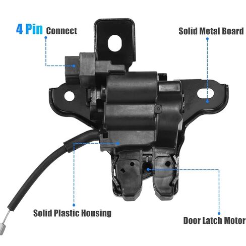 Trunk Latch Lock Actuator for FR3Z5443200A – for Ford Mustang (2015–2024), for Fusion (2013–2020), for Lincoln MKZ (2013–2020) – Rear Tailgate Replacement in Saudi Arabia