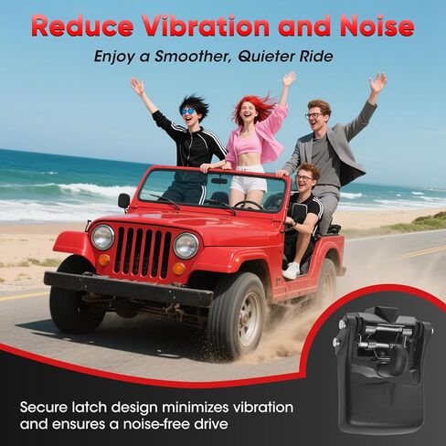 68391566AB Folding Top Latch Compatible with Jeep Wrangler JL 2018-2024 / Gladiator 2020-2024, Latch Hardtop Roof Removal Switch 68391566AA in Kuwait